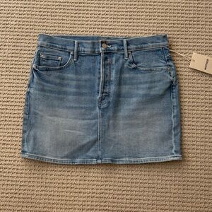 NWT! MOTHER Denim Skirt